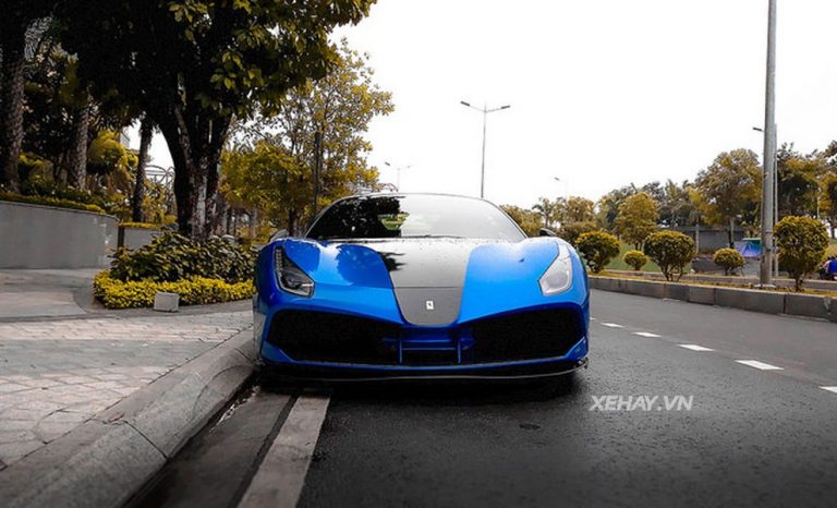 Chiêm ngưỡng Ferrari 488 GTB độ bodykit SVR cực độc tại Việt Nam