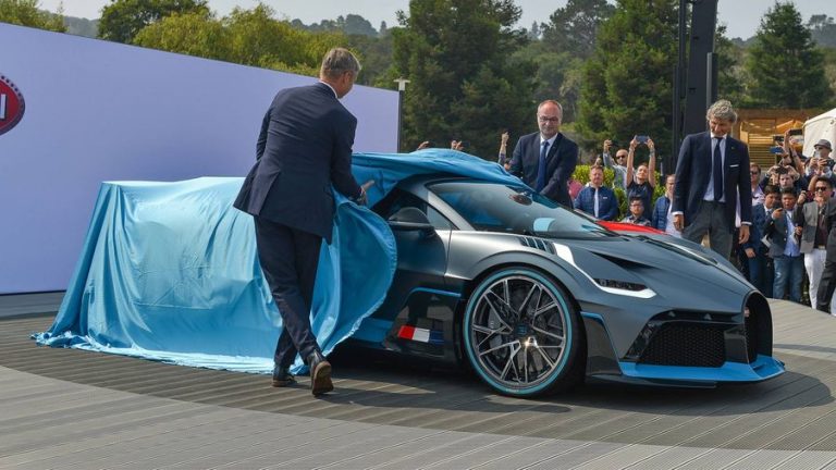 Bugatti Chiron Divo giá 5,8 triệu USD chỉ được sản xuất 40 chiếc chính thức ra mắt thế giới