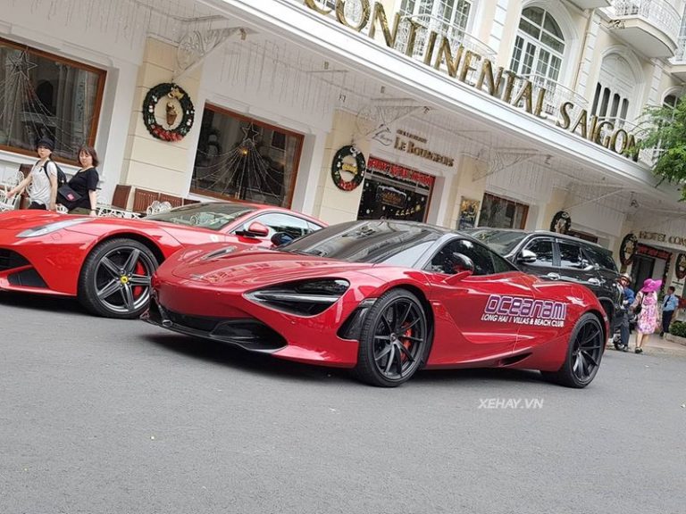 McLaren 720S màu đỏ độc nhất Việt Nam dạo phố, thu hút hàng trăm ánh mắt xung quanh