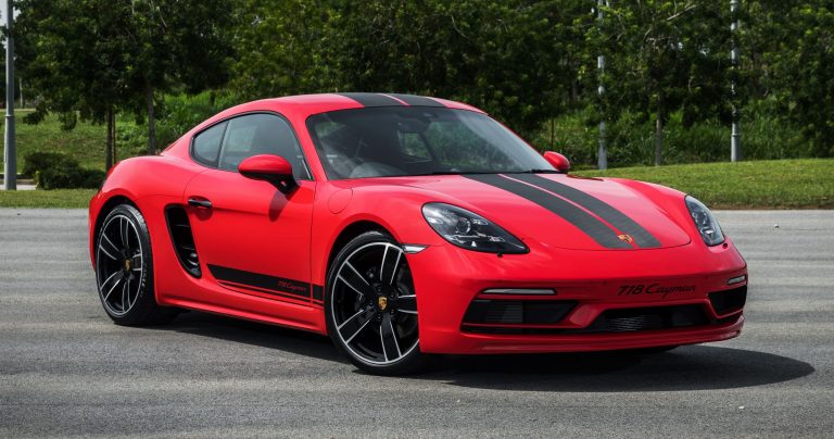 PORSCHE RA MẮT 718 CAYMAN SPORTDESIGN GIÁ 153.000 USD