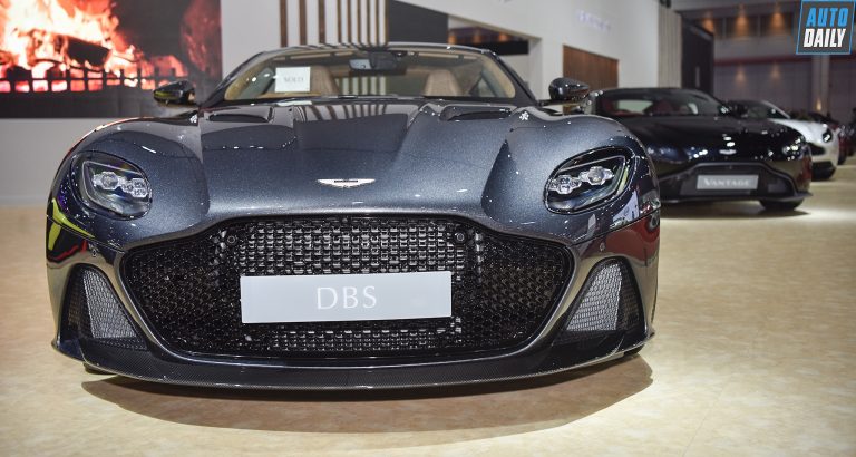 CHIÊM NGƯỠNG SIÊU XE ASTON MARTIN DBS SUPERLEGGERA GIÁ 21 TỶ TẠI THÁI